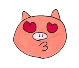 Interesting pig sticker #2985326