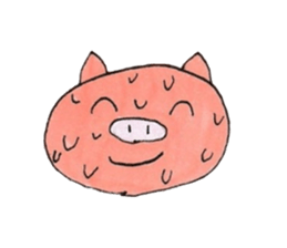 Interesting pig sticker #2985328