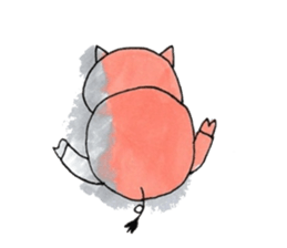 Interesting pig sticker #2985342