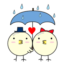 Chick bulb [Love romance] sticker #2986113