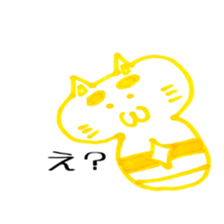 cat kokeshi sticker #2986720