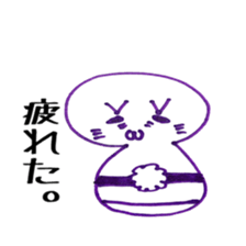 cat kokeshi sticker #2986746