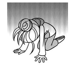 Sachiko Life Manga sticker #2986841