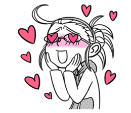 Sachiko Life Manga sticker #2986843