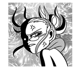 Sachiko Life Manga sticker #2986846