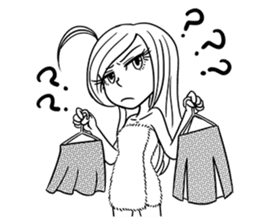 Sachiko Life Manga sticker #2986852