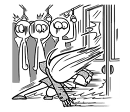 Sachiko Life Manga sticker #2986854