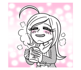 Sachiko Life Manga sticker #2986860