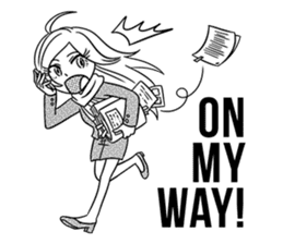 Sachiko Life Manga sticker #2986864