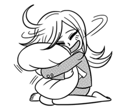 Sachiko Life Manga sticker #2986866