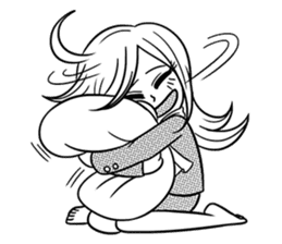 Sachiko Life Manga sticker #2986866