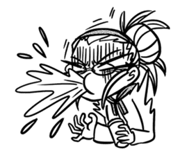 Sachiko Life Manga sticker #2986872