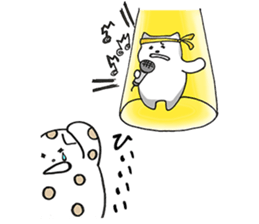 Black and White pussy cat sticker #2986894