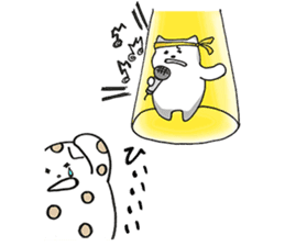 Black and White pussy cat sticker #2986894