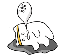 Black and White pussy cat sticker #2986902