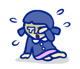 Selfish kindergartener sticker #2986931