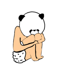 happy happy panda sticker #2987420