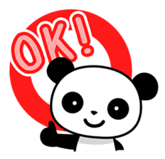 Mr. Panda. sticker #2987436