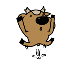 deer is freedom! 2 sticker #2987966