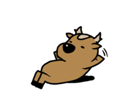 deer is freedom! 2 sticker #2987968