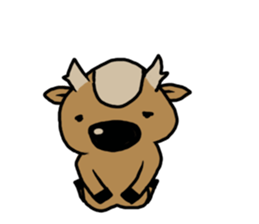 deer is freedom! 2 sticker #2987971