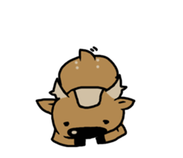 deer is freedom! 2 sticker #2987972