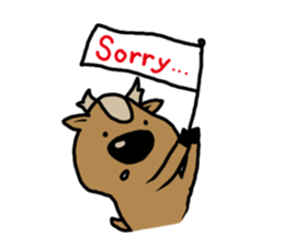 deer is freedom! 2 sticker #2987975