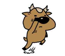 deer is freedom! 2 sticker #2987978