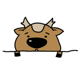 deer is freedom! 2 sticker #2987981