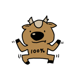 deer is freedom! 2 sticker #2987990