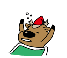 deer is freedom! 2 sticker #2987991