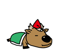 deer is freedom! 2 sticker #2987992