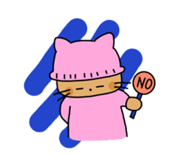 Mur-chan of the cat. sticker #2988059