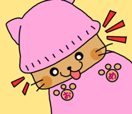 Mur-chan of the cat. sticker #2988065