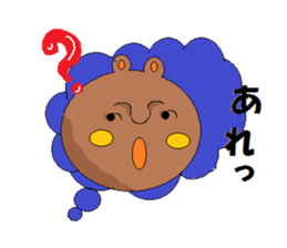 Pretty bear Kumakun sticker #2988282