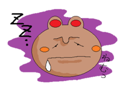 Pretty bear Kumakun sticker #2988301