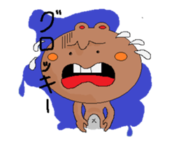 Pretty bear Kumakun sticker #2988303