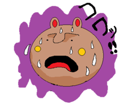 Pretty bear Kumakun sticker #2988306