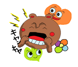 Pretty bear Kumakun sticker #2988311