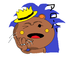 Pretty bear Kumakun sticker #2988314