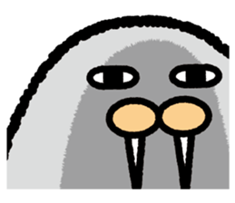 Bigwig Odobenus rosmarus sticker #2988433