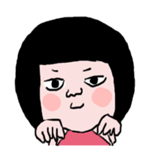 a diaper girl sticker #2988479