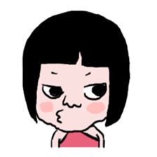 a diaper girl sticker #2988482