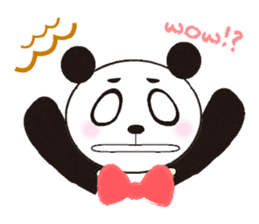 Super Panda!!! sticker #2988559
