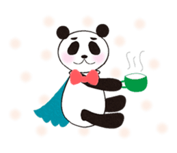 Super Panda!!! sticker #2988562
