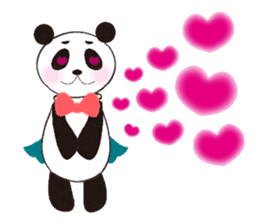 Super Panda!!! sticker #2988563