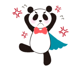 Super Panda!!! sticker #2988575