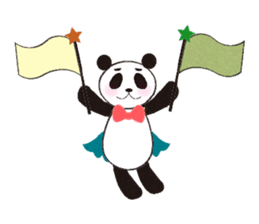 Super Panda!!! sticker #2988577