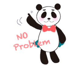 Super Panda!!! sticker #2988580