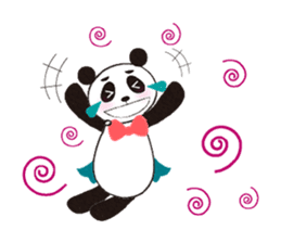 Super Panda!!! sticker #2988582